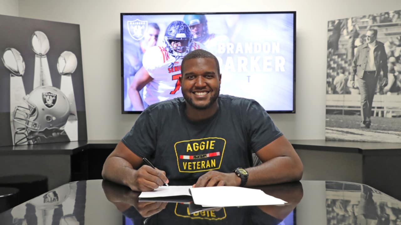 Oakland Raiders Sign Third-Round Pick Tackle Brandon Parker