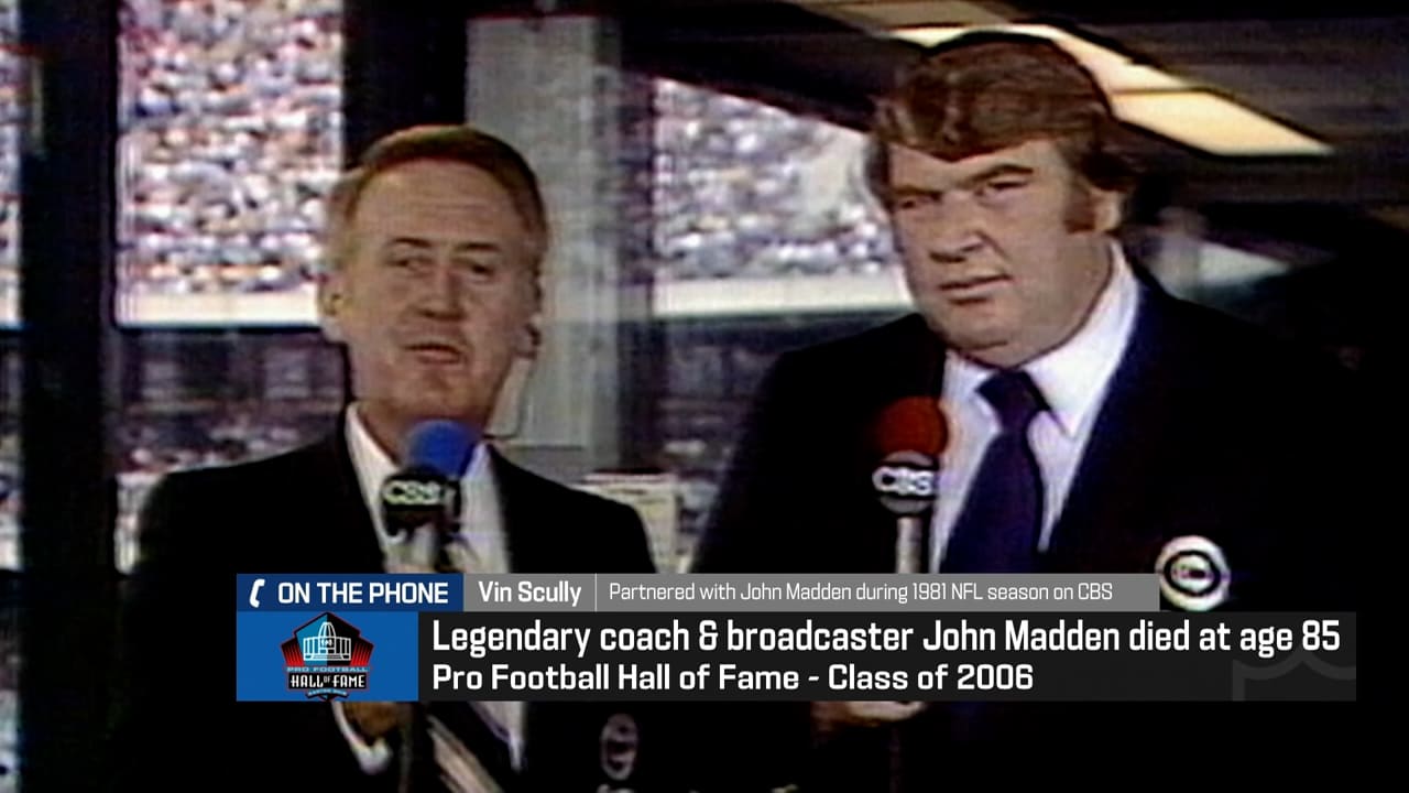 NFLN: Vin Scully reflects on John Madden's life and legacy