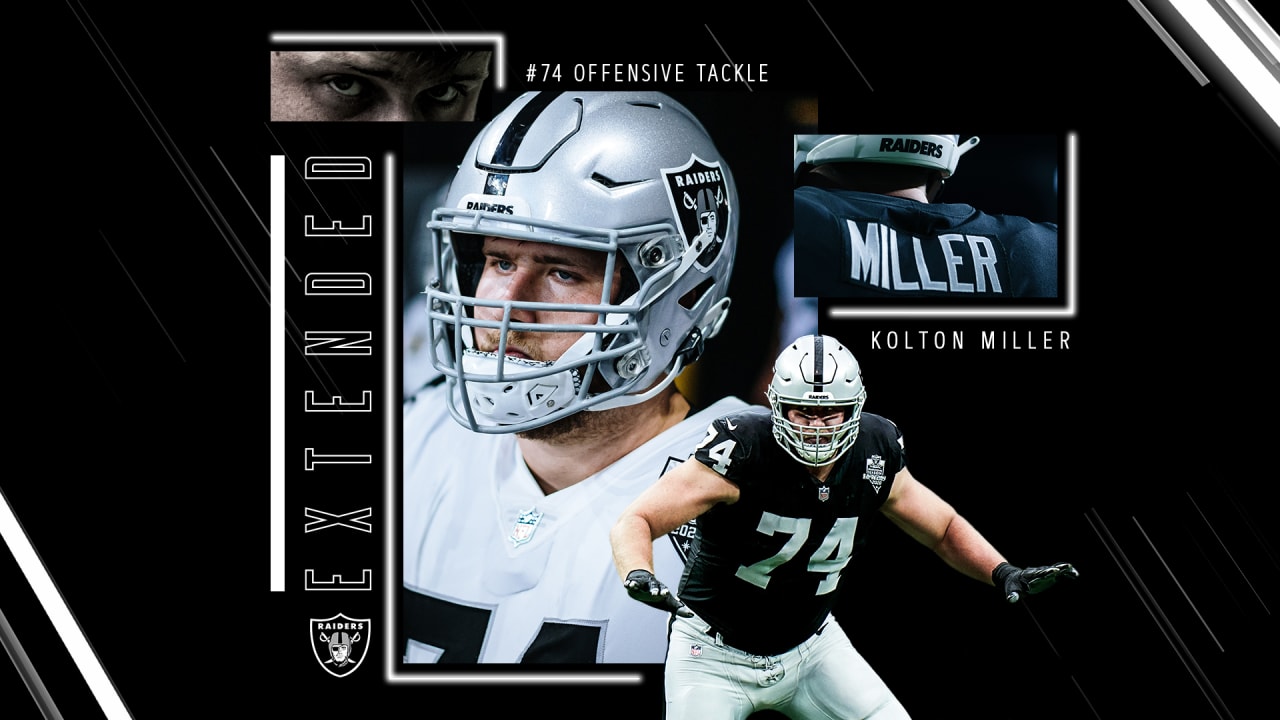 Las Vegas Raiders' Kolton Miller has found his groove as an 'old