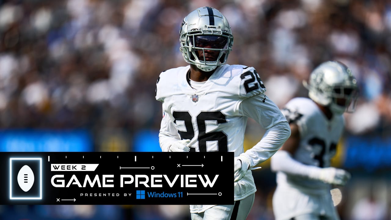 Game Preview: Raiders welcome in Arizona Cardinals for Week 2 home opener