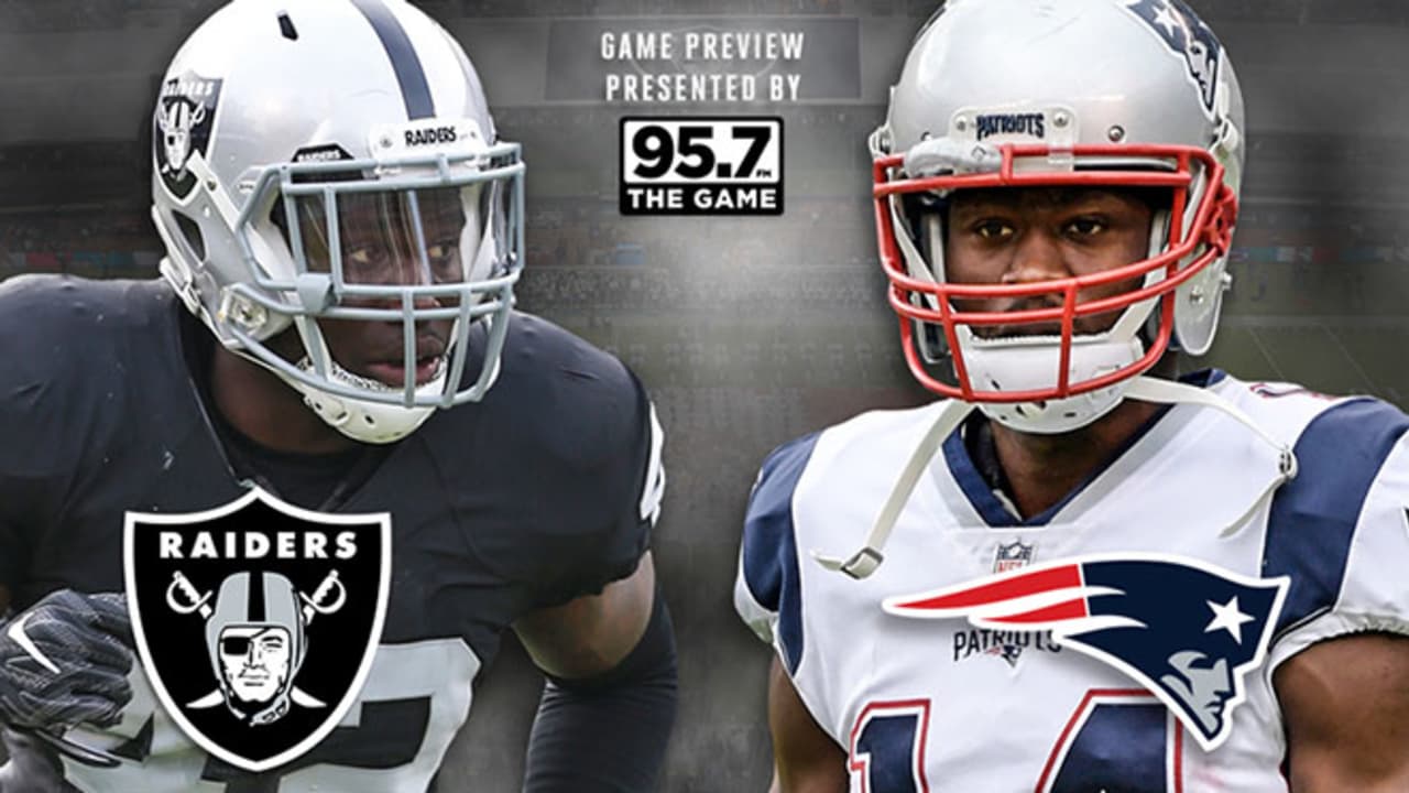 Game Preview: Patriots at Raiders