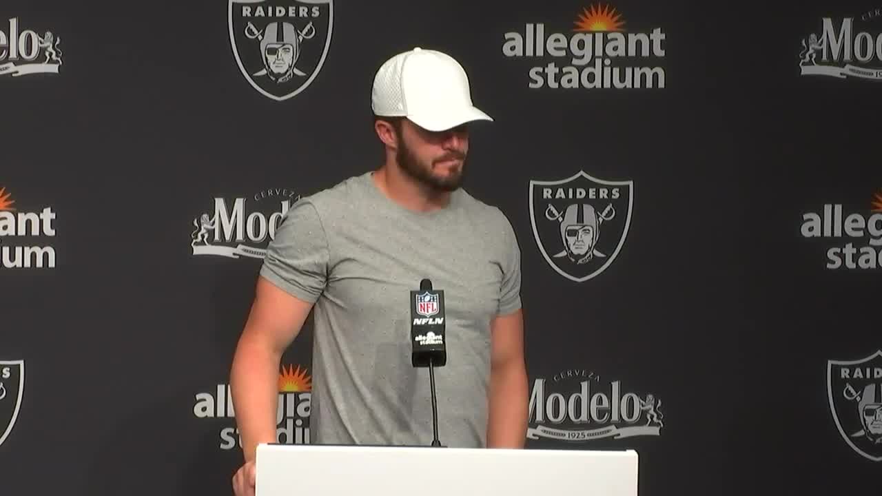 Derek Carr on the Week 3 win, Henry Ruggs III and more