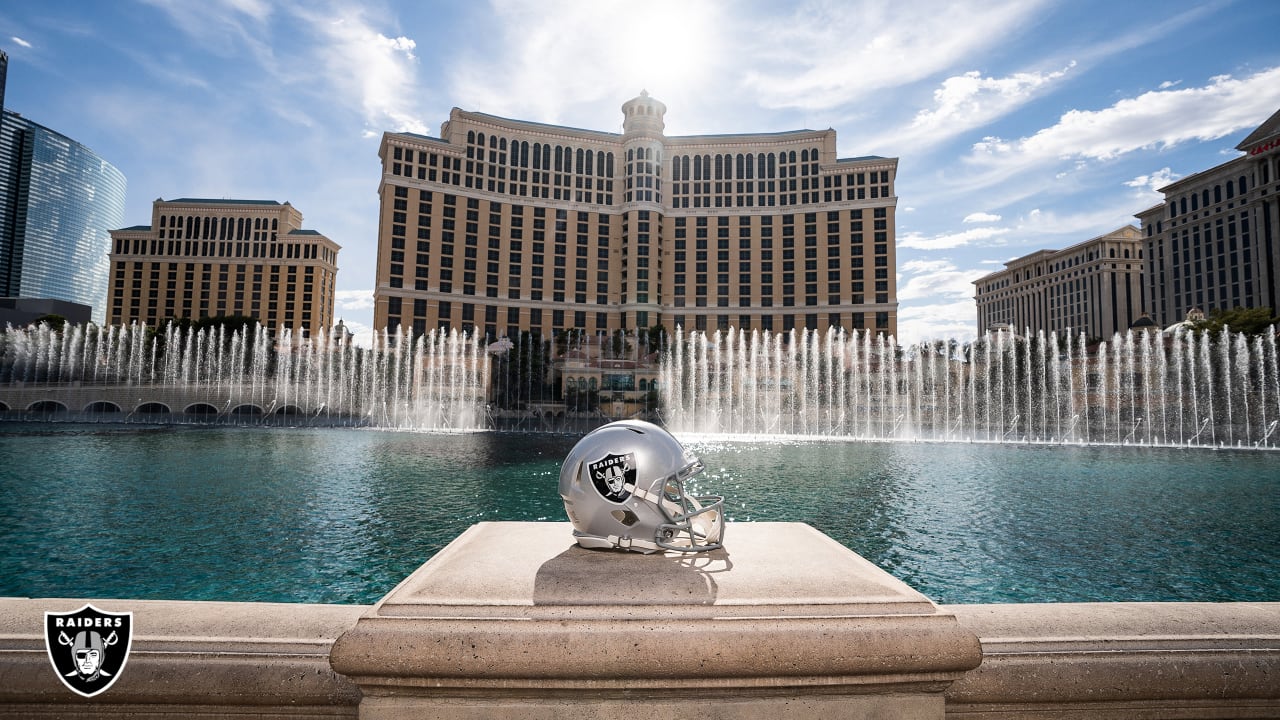 Raiders helmet tours Las Vegas
