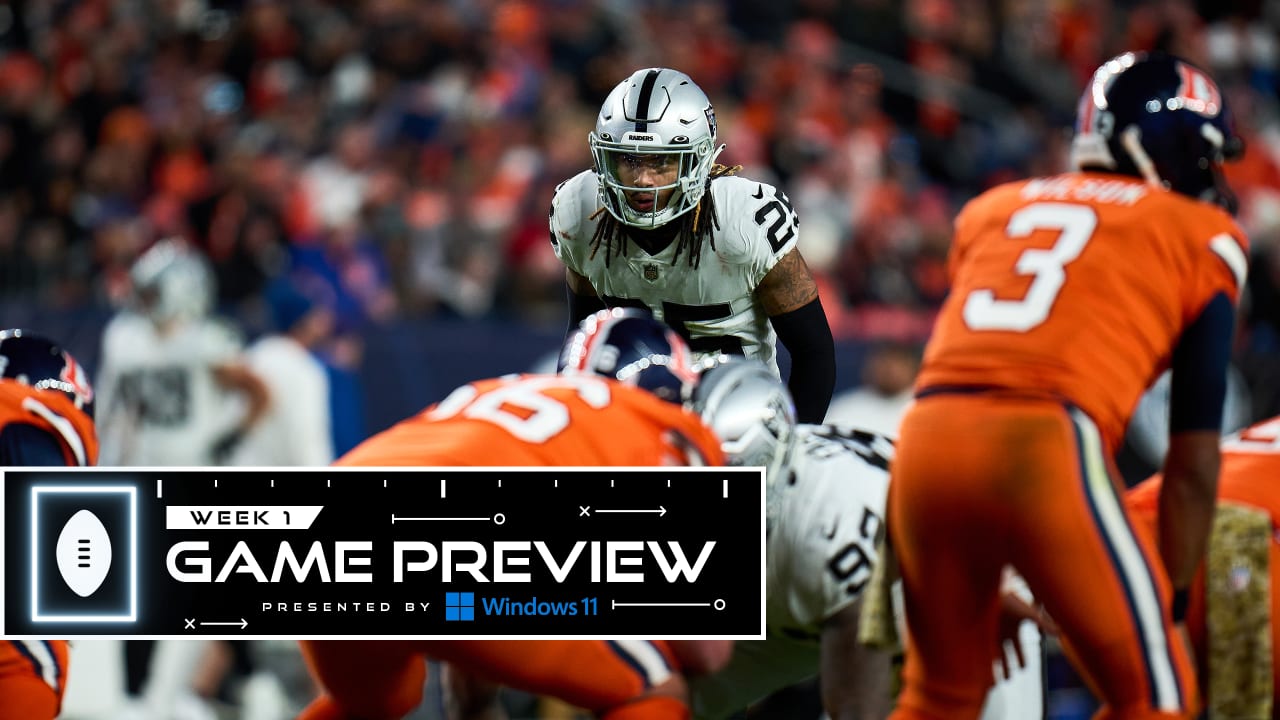 Las Vegas Raiders - Denver Broncos: Game time, TV Schedule and