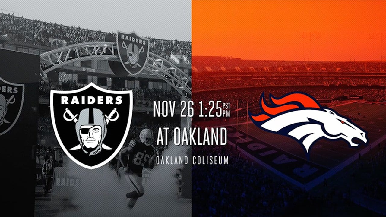 Trailer: Raiders vs. Broncos - Week 12