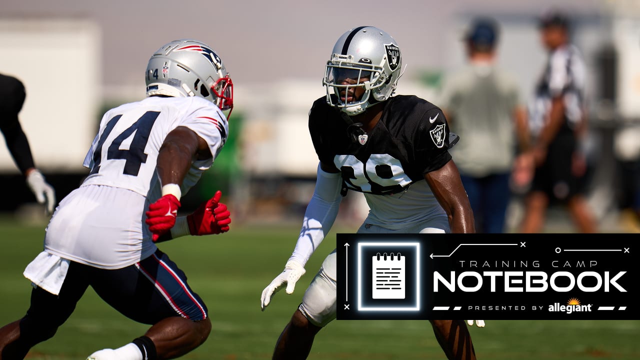 Raiders And Patriots Hold Joint Practice Ahead Of Preseason Game