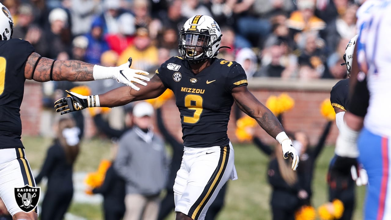 Las Vegas Raiders pick Mizzou's Tyree Gillespie in the 2021 NFL Draft