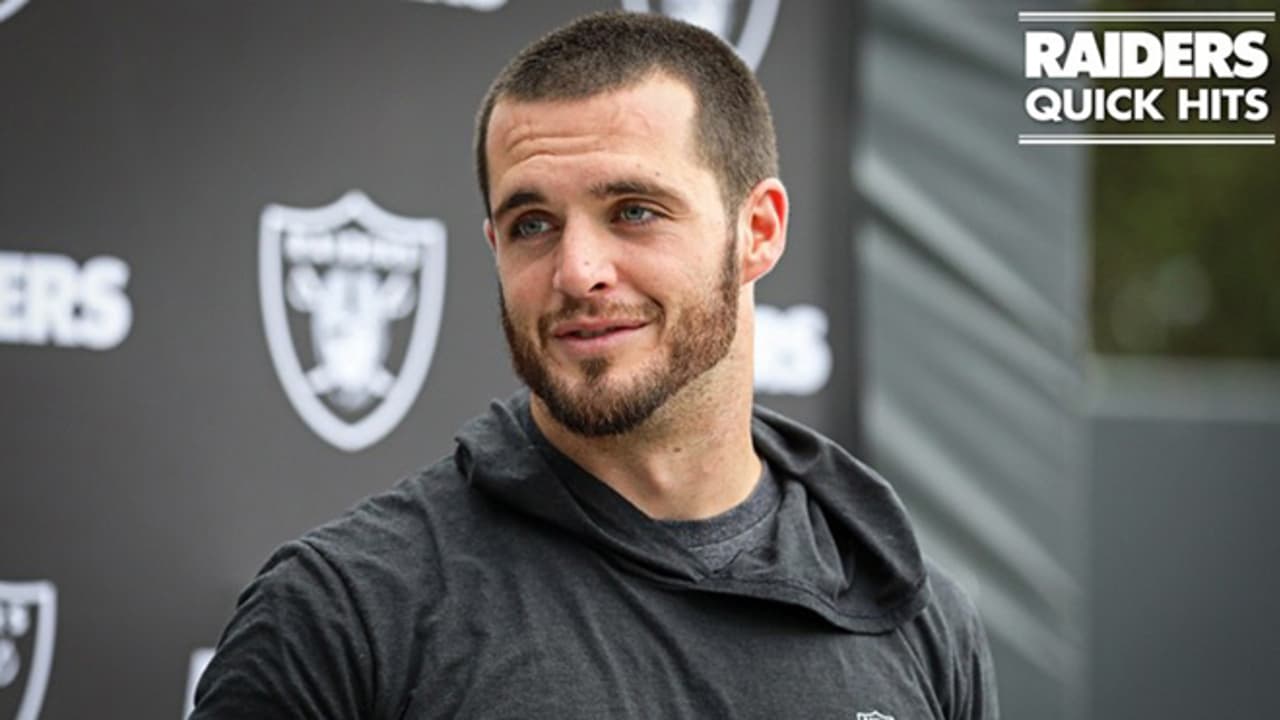 Quarterback Derek Carr: "This Is A Time To Recharge"