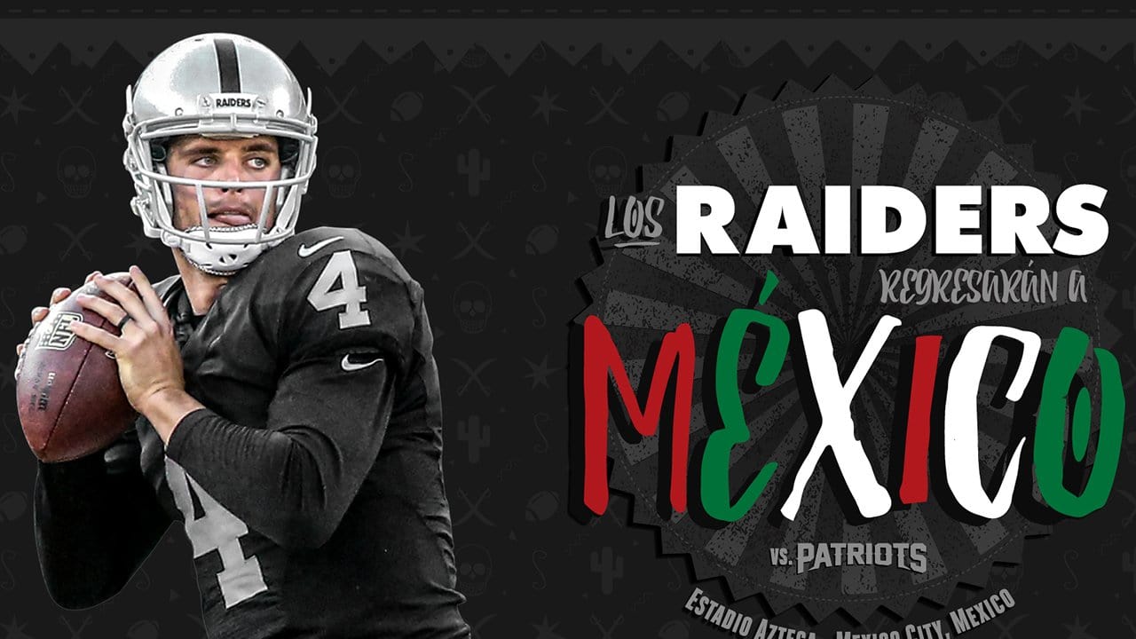 Los Raiders regresarán a México