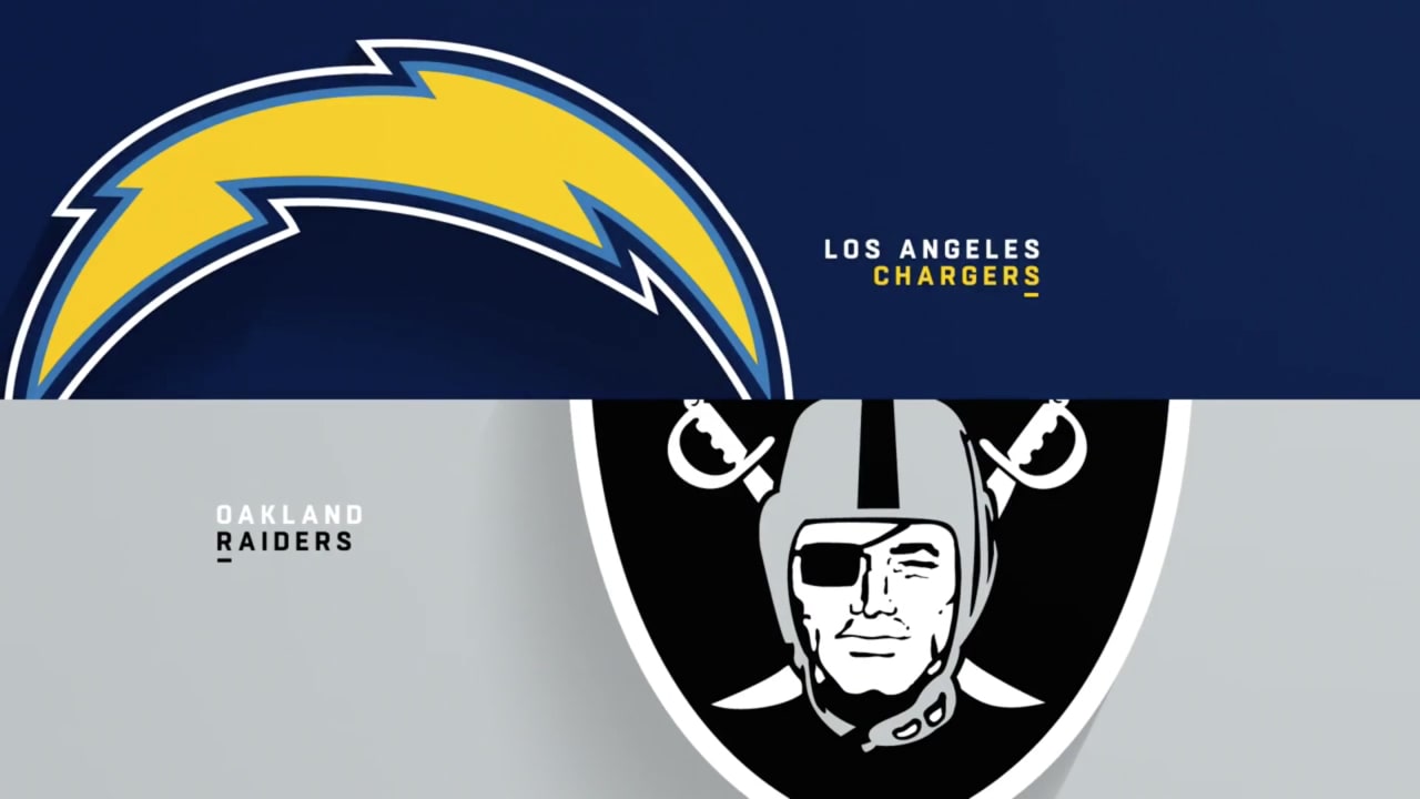 raiders & chargers