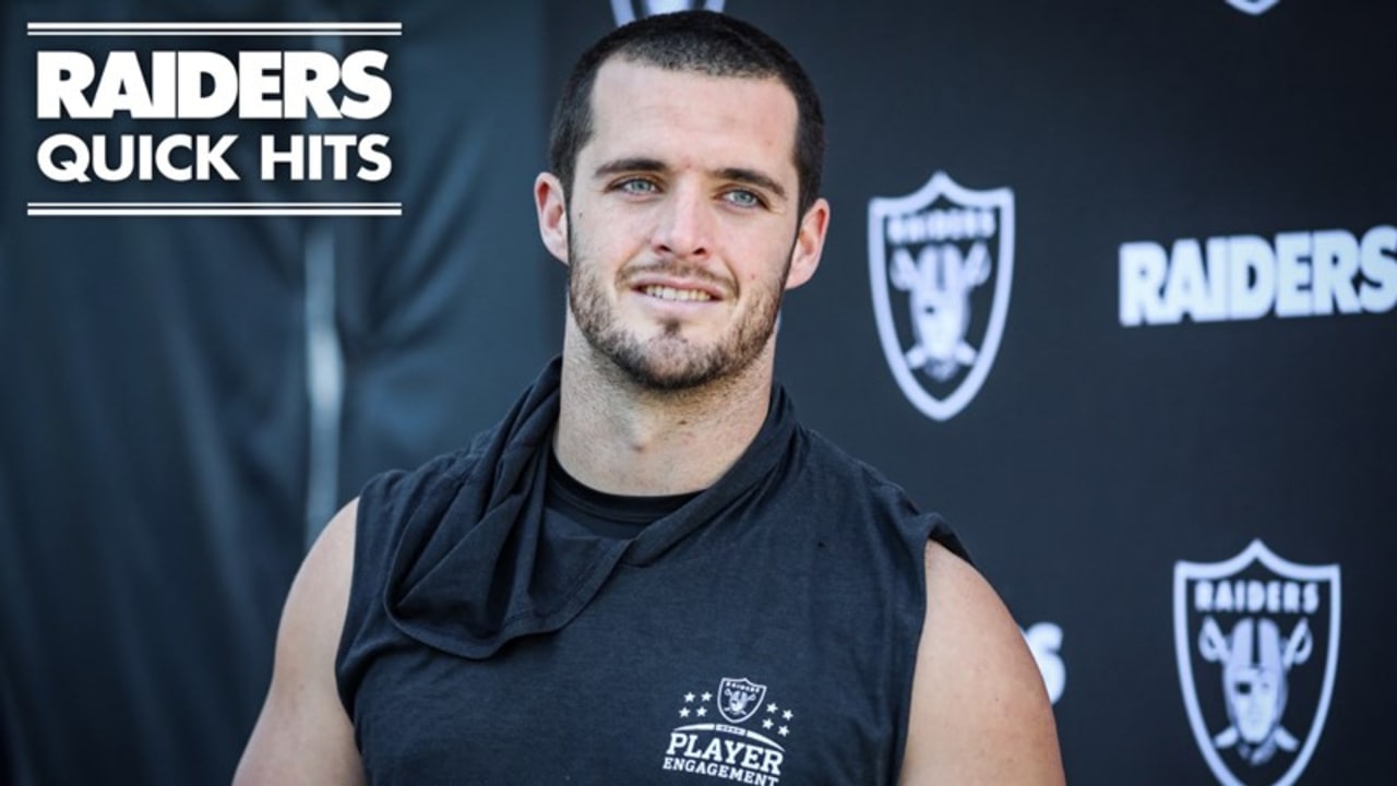 Quarterback Derek Carr: &quot;I Know There's Things I Can Do Better&quot;