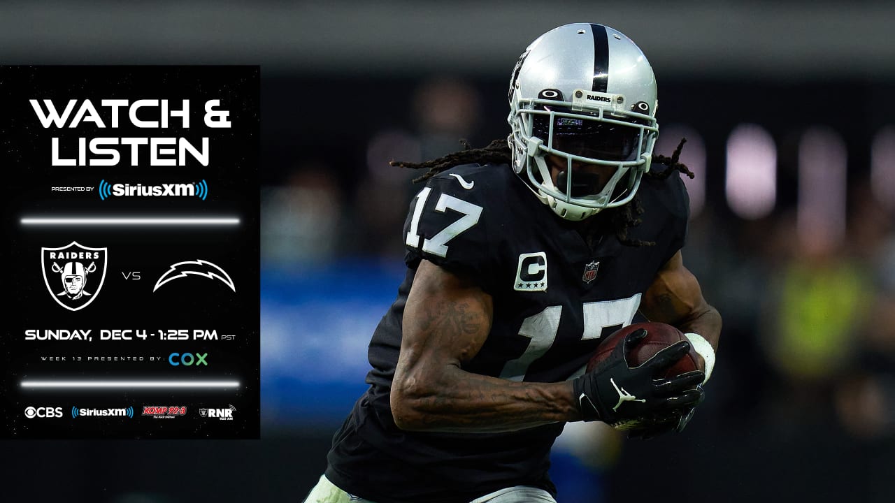 Watch Raiders @ Chargers Online