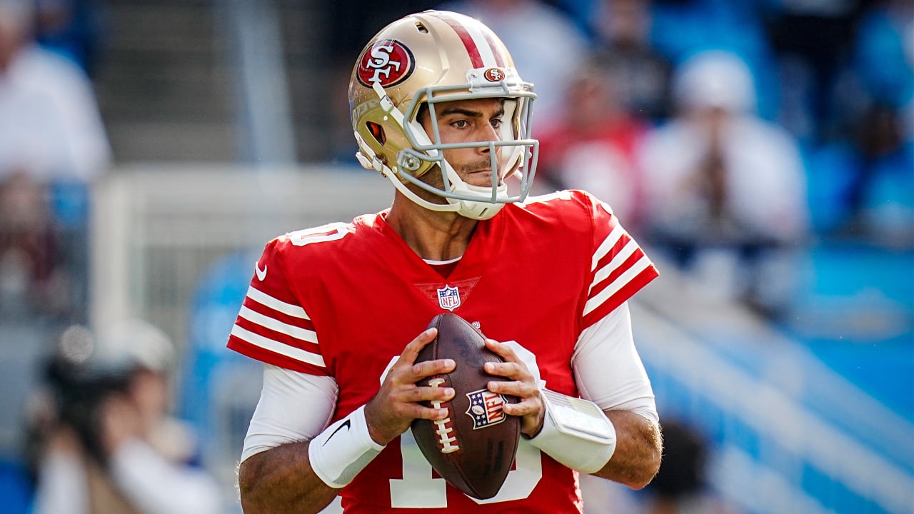 Raiders news: Las Vegas signs quarterback Jimmy Garoppolo from 49ers -  Silver And Black Pride