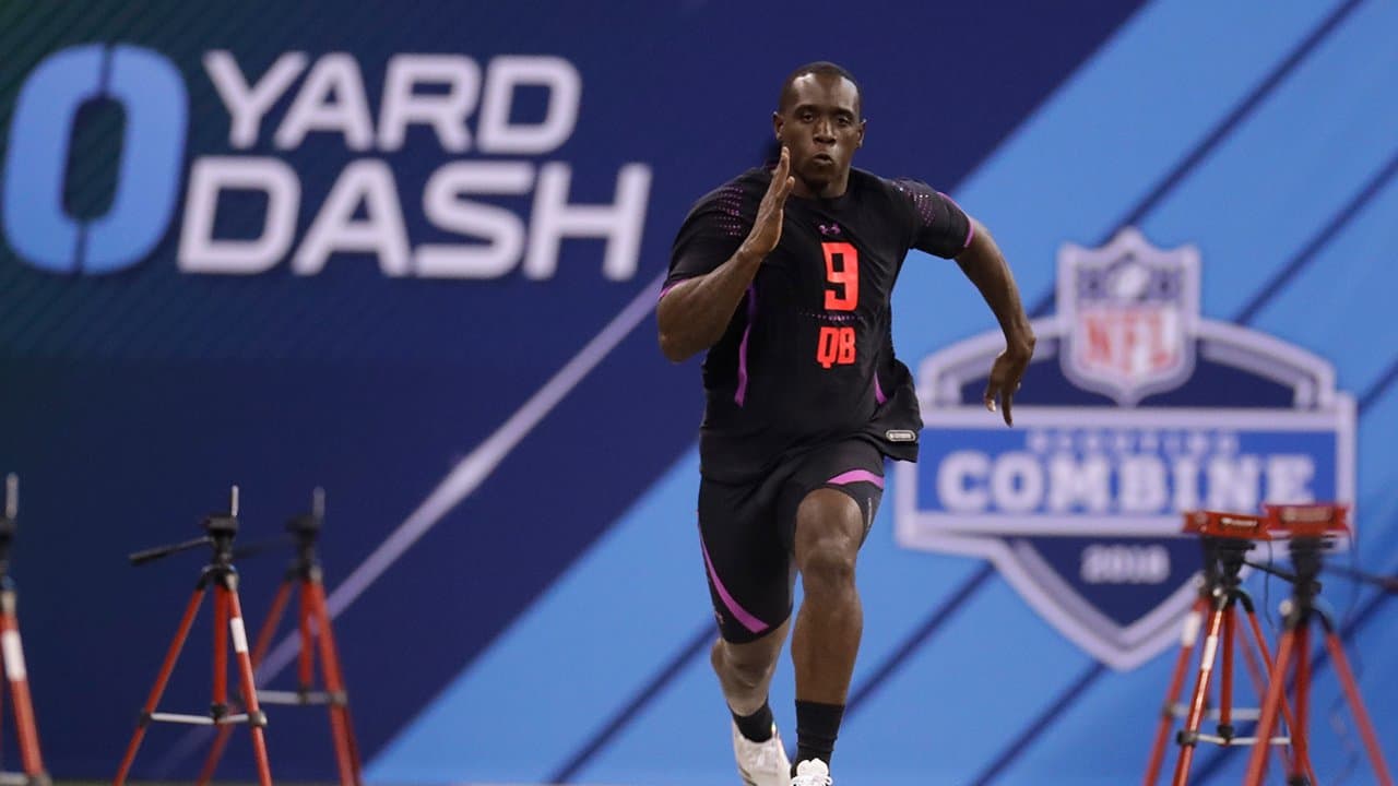 10 Fastest QB 40Yard Dashes 2018 NFL Combine