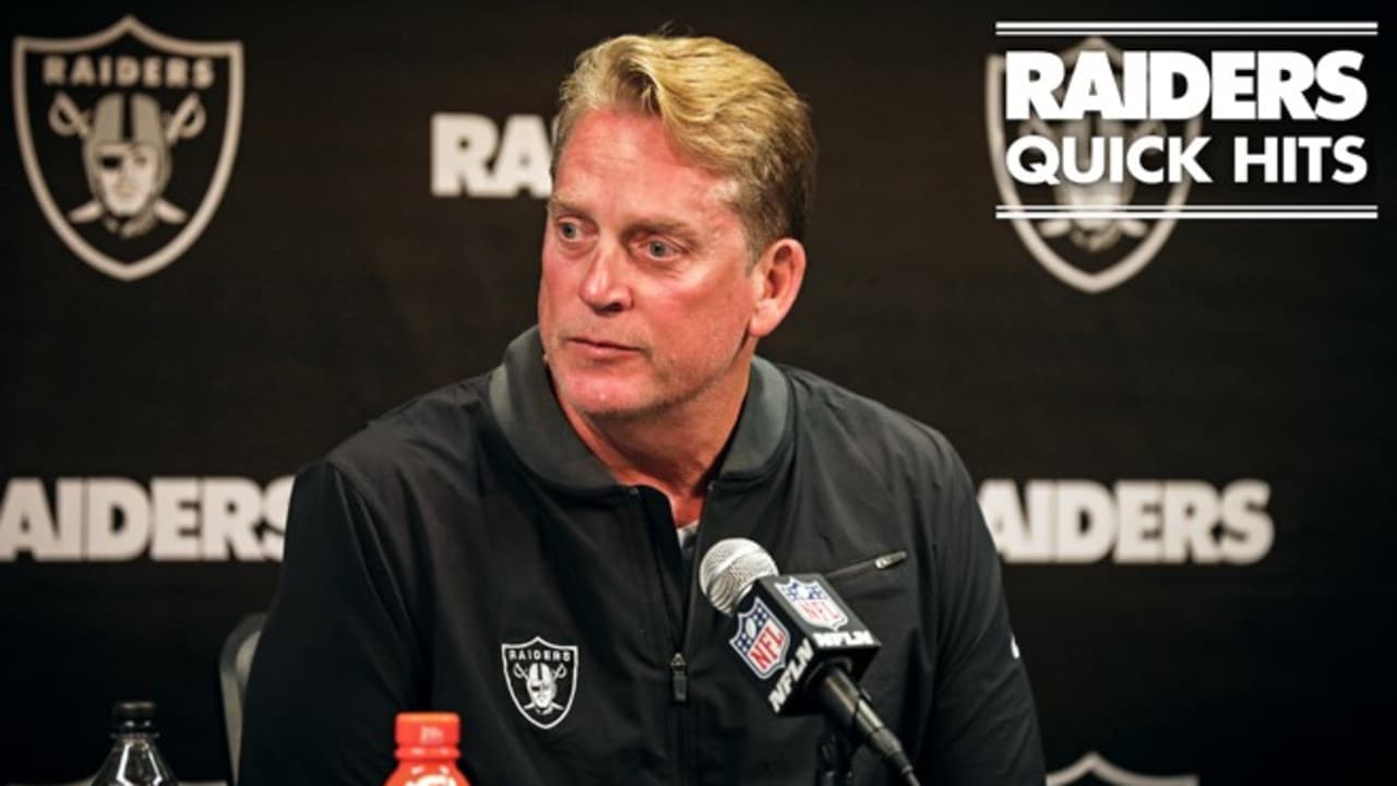 Head Coach Jack Del Rio Breaks Down Week 3 Loss To Redskins