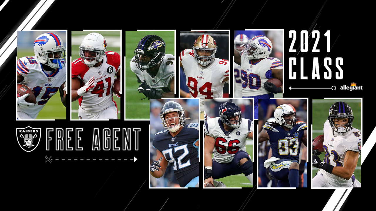 raiders free agency