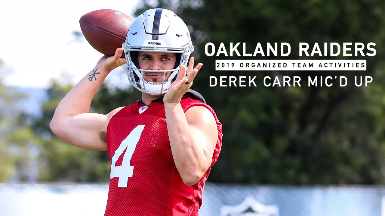 Derek Carr Mic'd Up for Raiders OT Win (Week 16), Chargers vs. Oakland