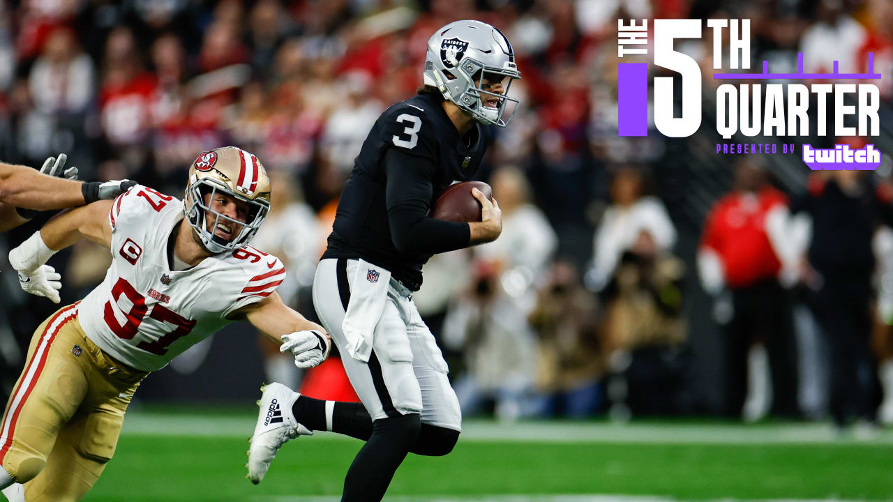 Instant reactions to the Raiders' Week 17 overtime loss to the 49ers