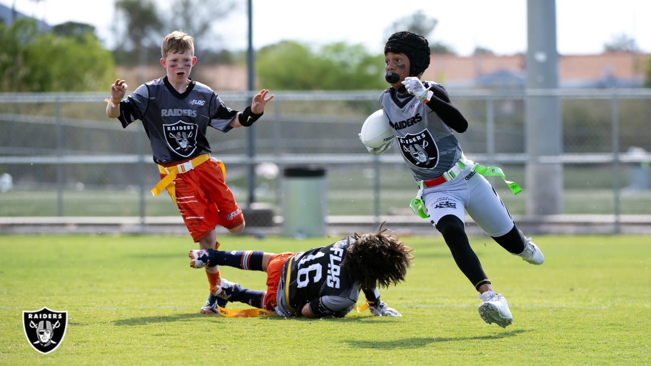 Watch: Raiders host NFL FLAG Football Regional Tournament