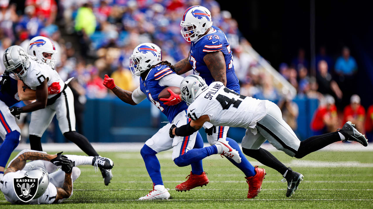 Buffalo Bills (38) Vs. Las Vegas Raiders (10) Post Game GIF - Nfl