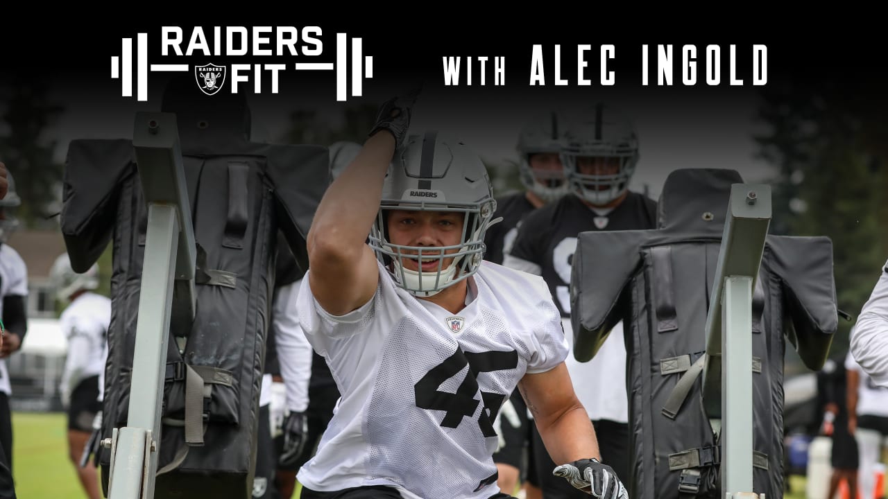 Raiders Fit Alec Ingold's athome full body workout