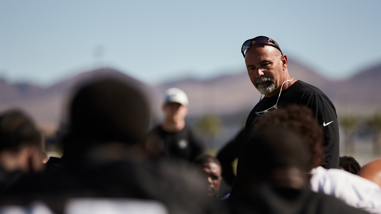 First day as Raiders interim head coach Rich Bisaccia holds slew of player  tryouts