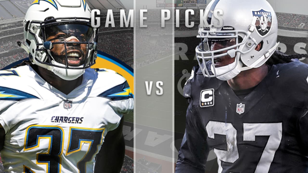 Expert Game Picks Los Angeles Chargers vs. Oakland Raiders