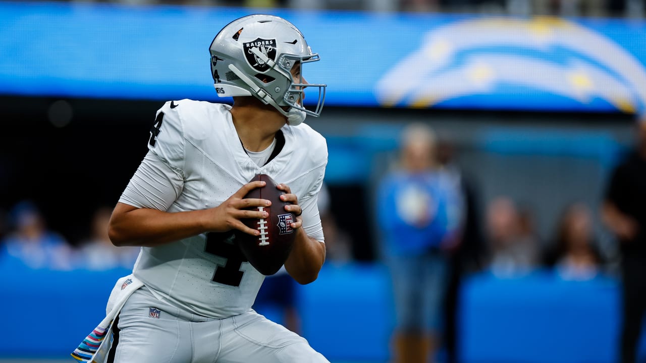 What did rookie Aidan O'Connell learn in his first NFL start?
