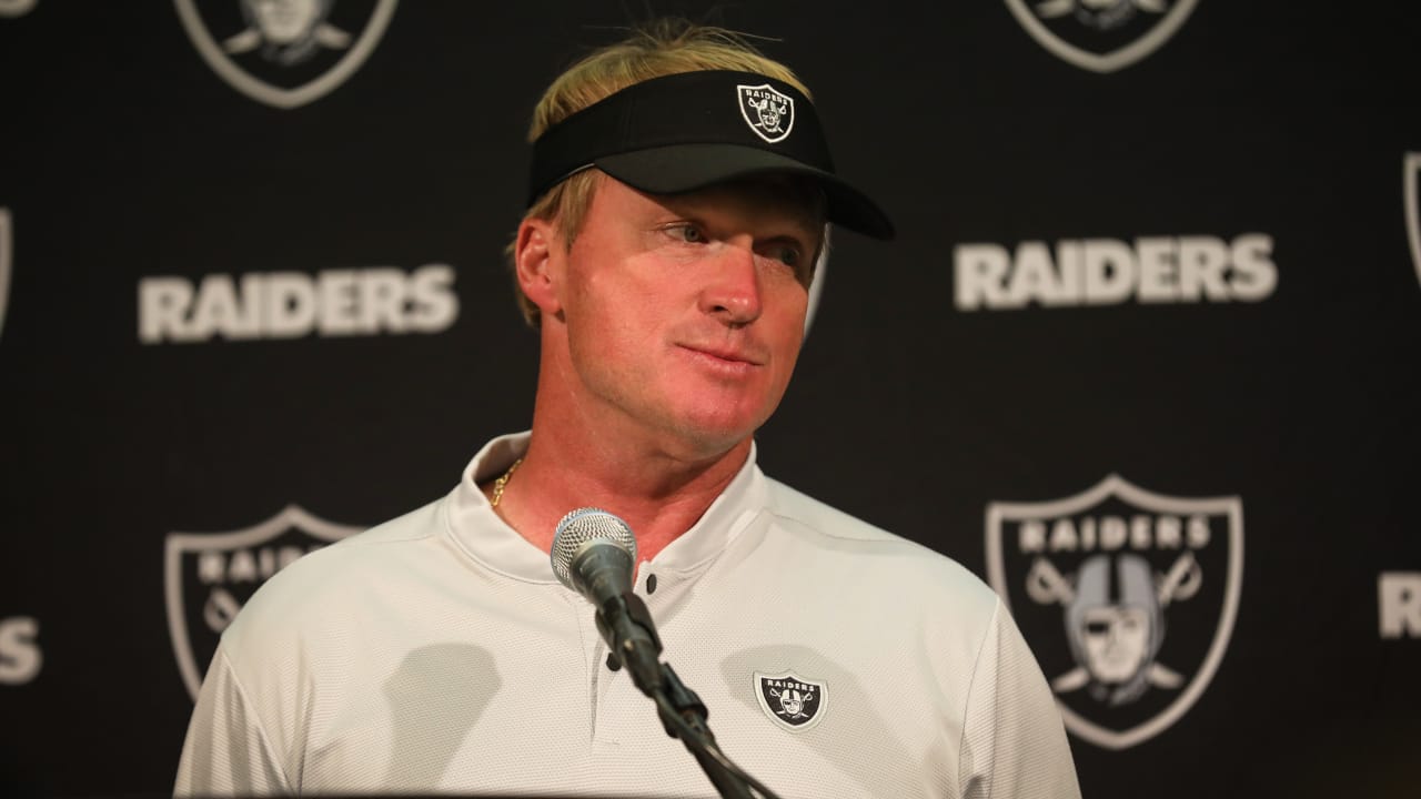 Head Coach Jon Gruden Sees Safety Erik Harris Growing Into A Leadership Role On Defense