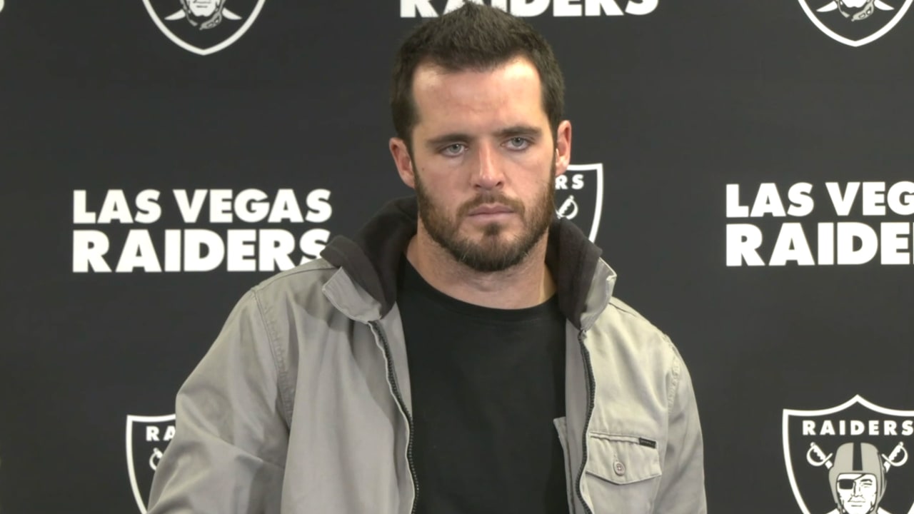 Las Vegas Raiders quarterback Derek Carr: A lot is riding on No. 4 - Silver  And Black Pride