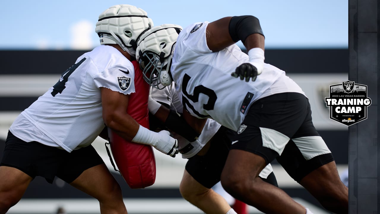 Oakland Raiders On Field 19 Training White Visor - New Era