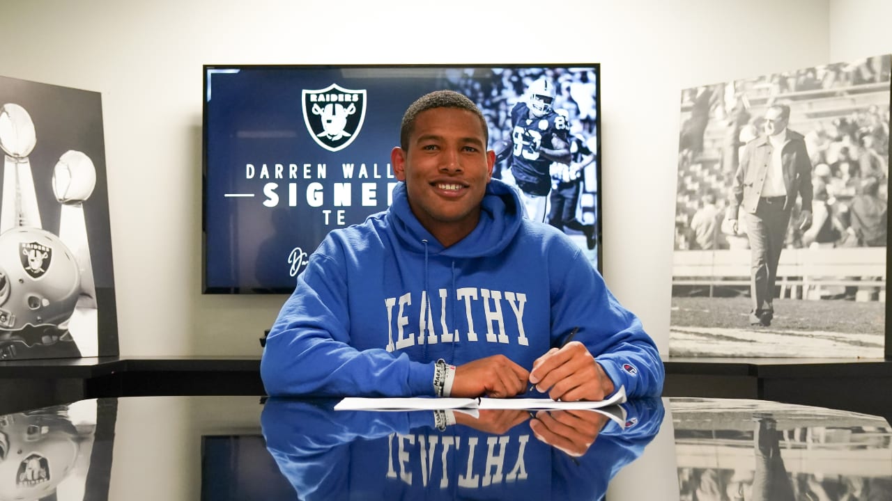 Waller went from Ravens practice squad to Raiders star