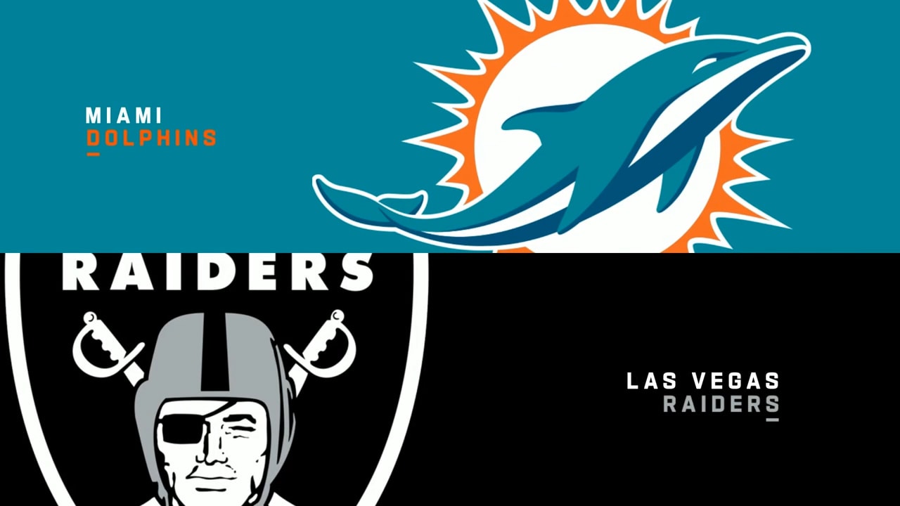 Miami Dolphins vs. Las Vegas Raiders highlights