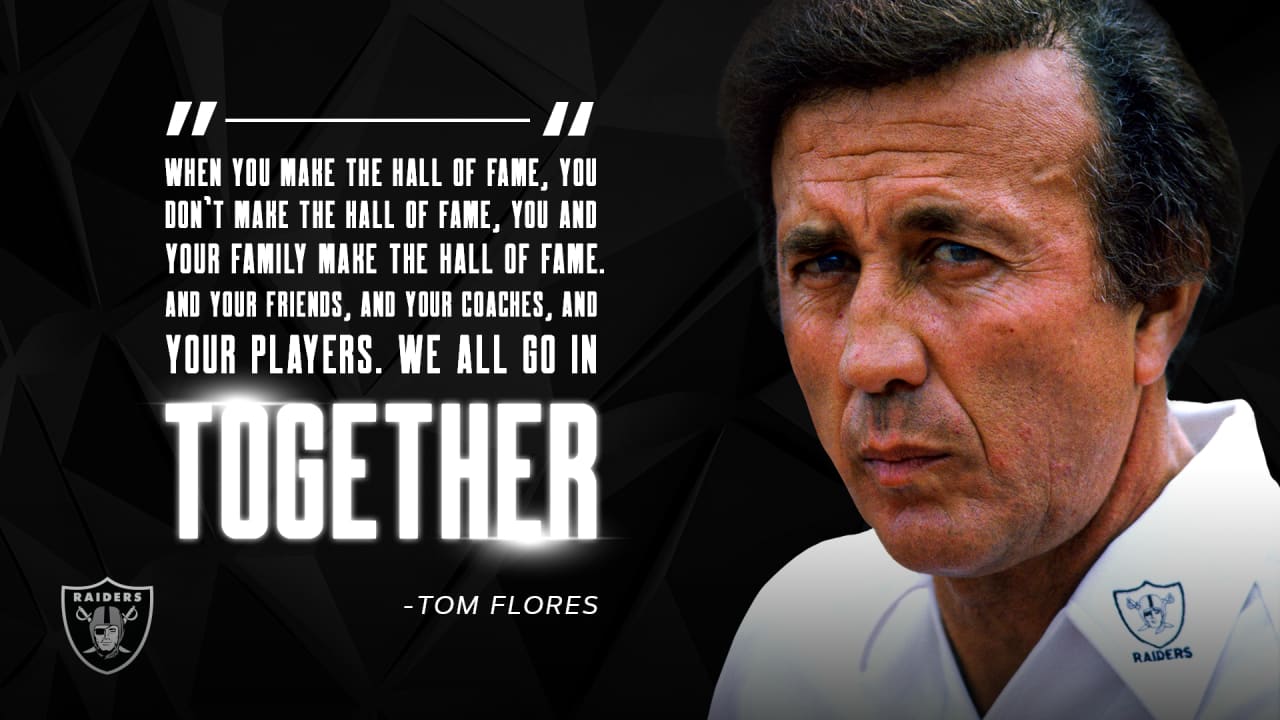 Raiders coaching legend Tom Flores voted into Hall of Fame