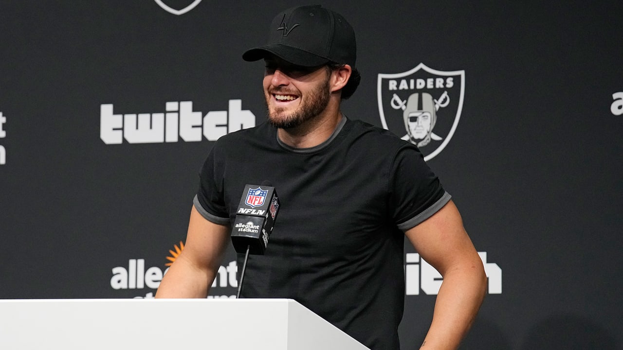 Derek Carr talks win over Eagles, Coach Bisaccia