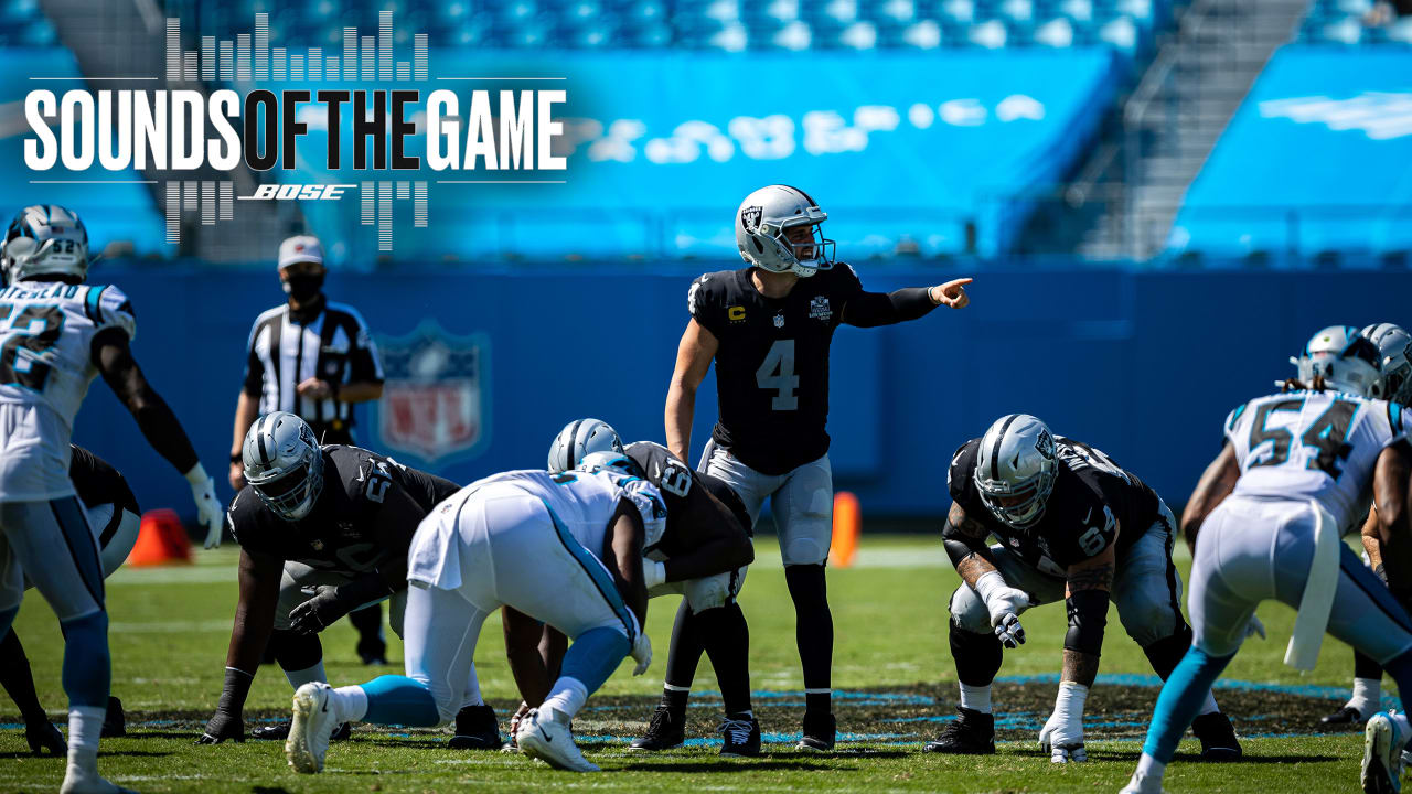 Sounds of the Game: Raiders Week 1 win vs. Panthers