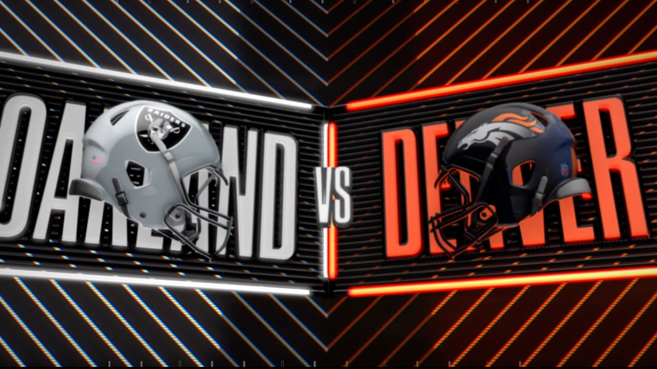 raiders and broncos