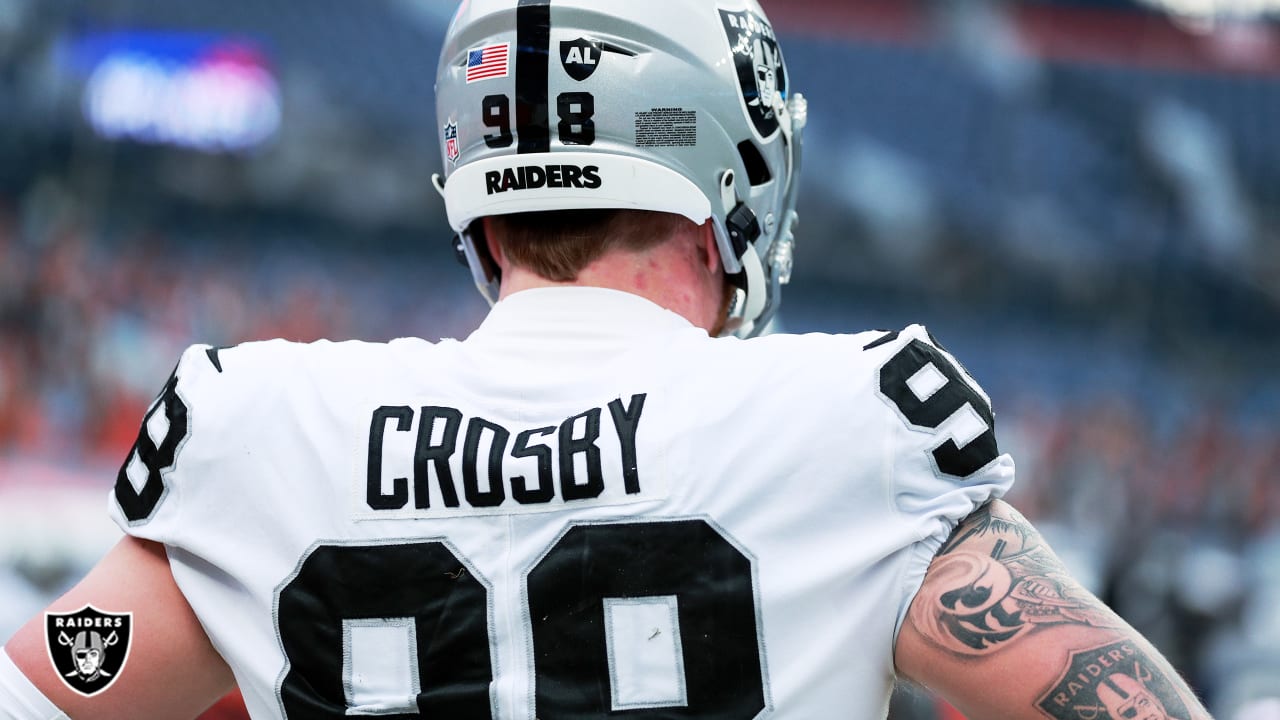 How Maxx Crosby proved to be an ironman of the Raiders defense