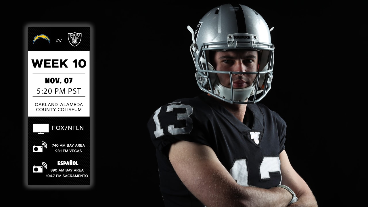 NFL Network - The Los Angeles Chargers visit the Las Vegas Raiders in an  AFC West rivalry on #TNF 