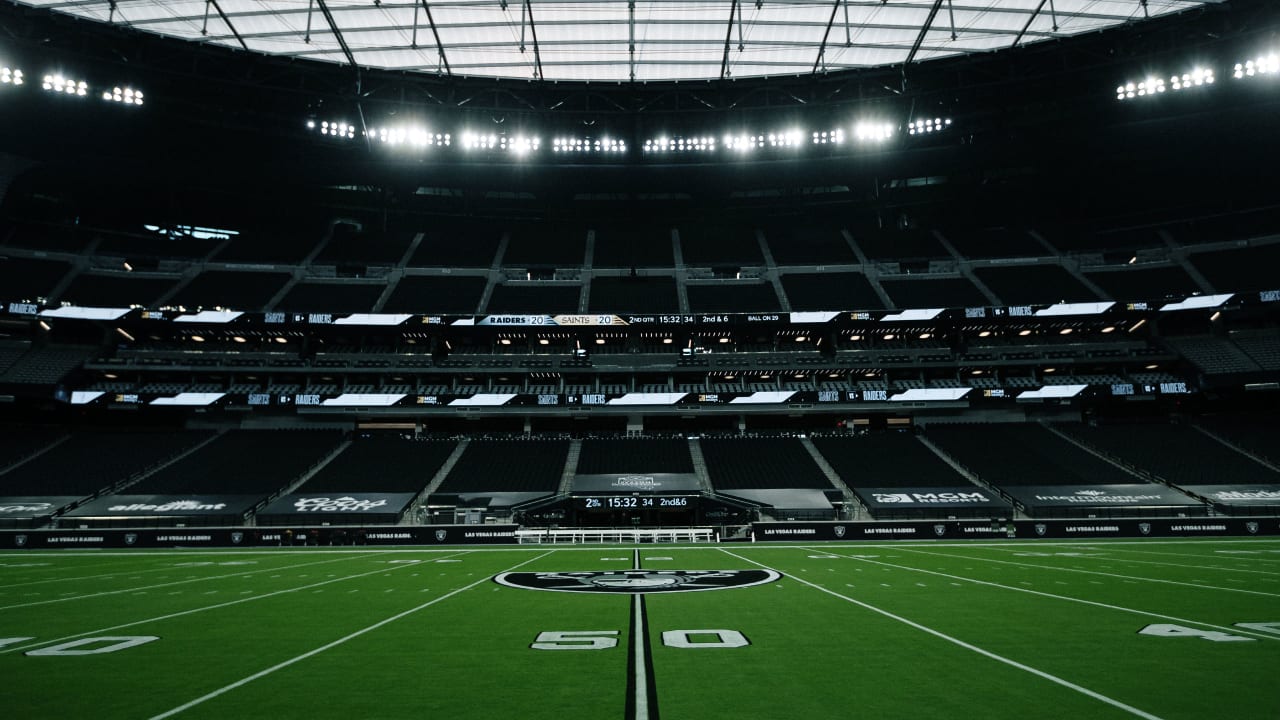 Las Vegas Raiders host New Orleans Saints in 1st game at Allegiant Stadium  on Monday Night Football - ABC7 San Francisco