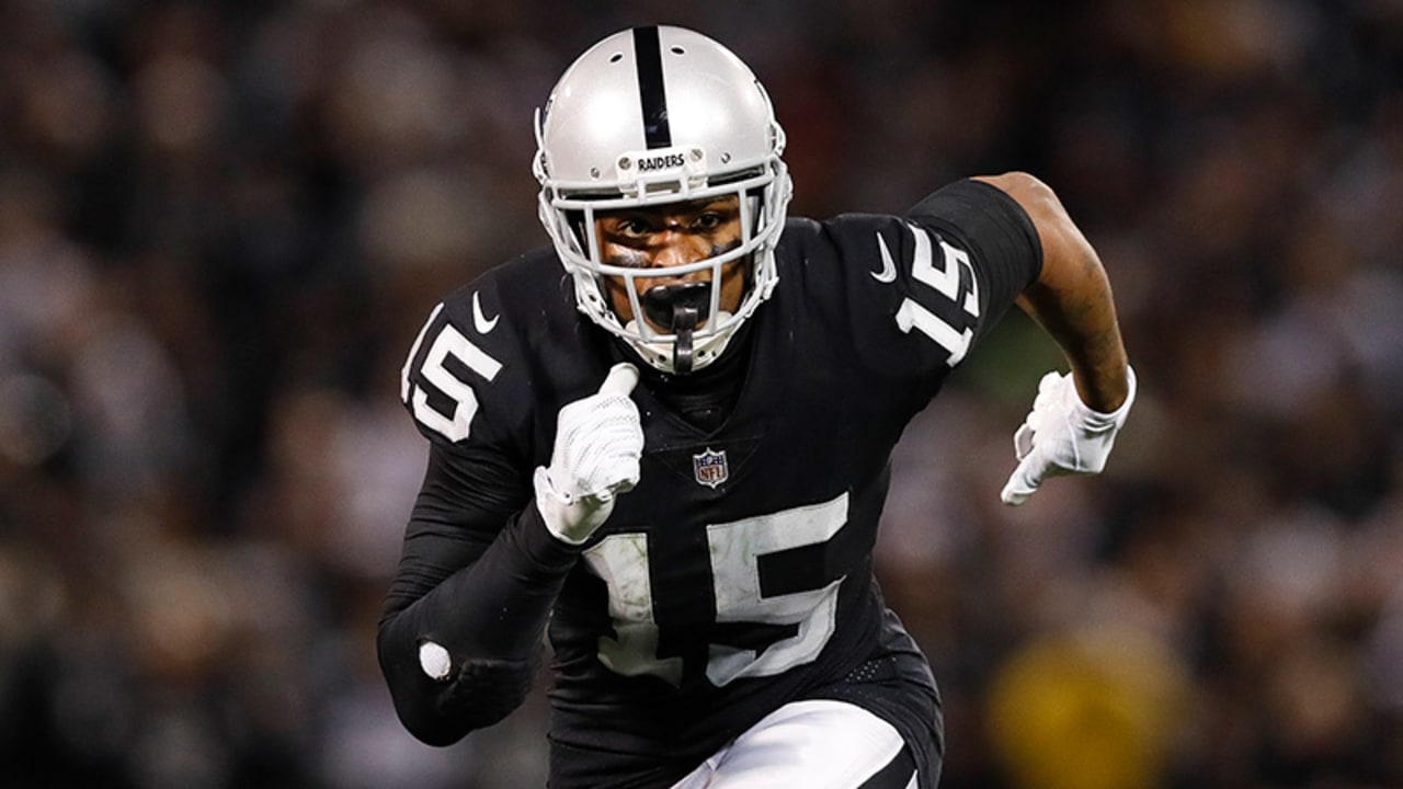 Where was Raiders WR Michael Crabtree on the decisive play Sunday?