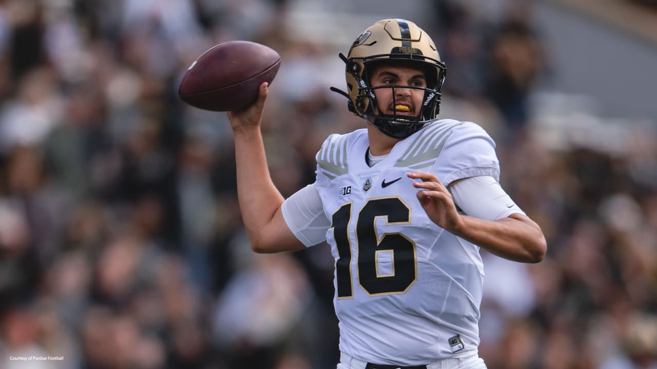2023 NFL Draft Aidan O'Connell, QB, Purdue Player Profile