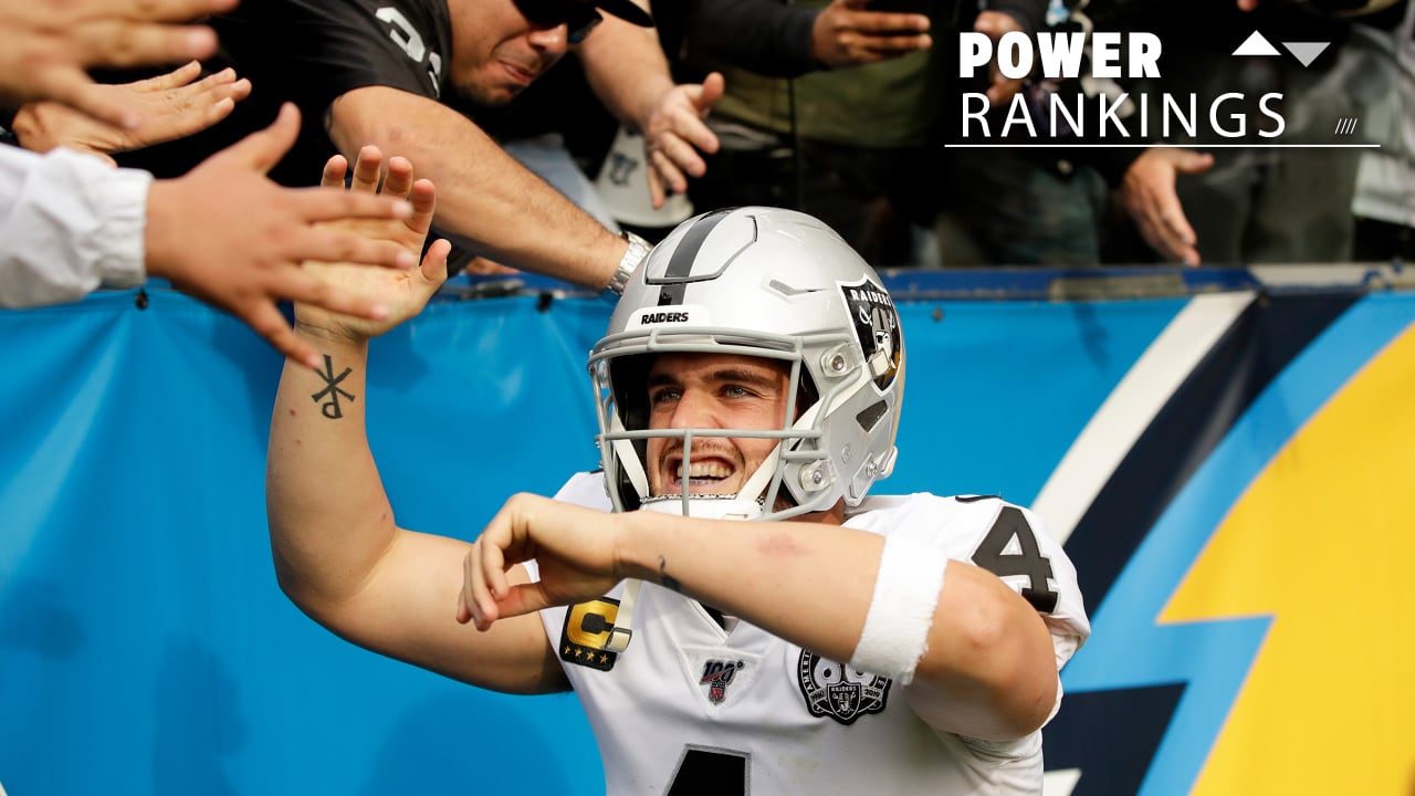 Power Rankings: Raiders Keep Postseason Hopes Alive With Division Win