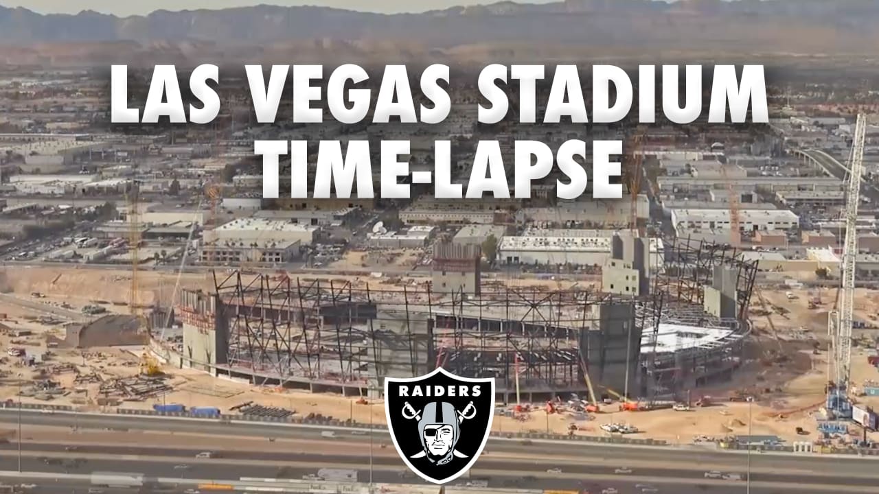 Las Vegas Stadium Construction Time Lapse 13 Months Of Work