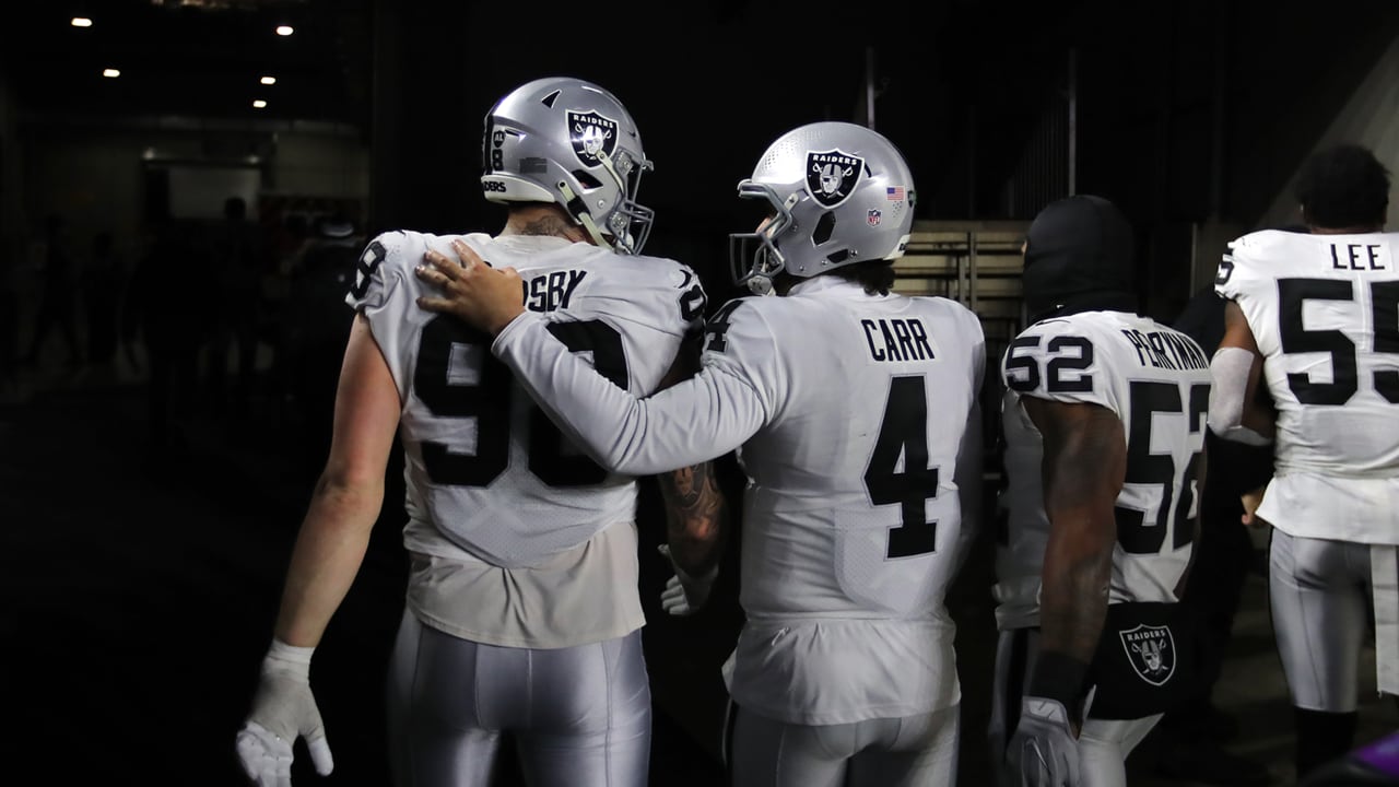 Raiders aim for first playoff win since 2002 in Derek Carr's postseason  debut