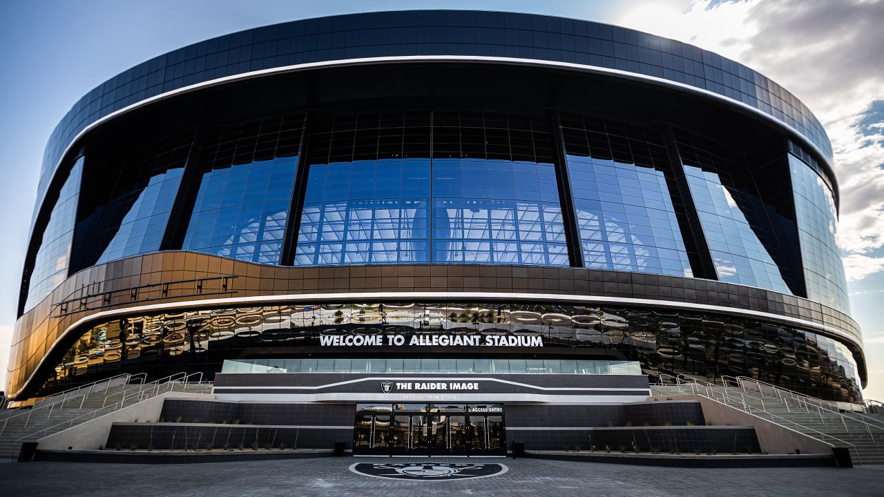 Raiders' Gameday Field Tray Moves Inside Allegiant Stadium for the First  Time