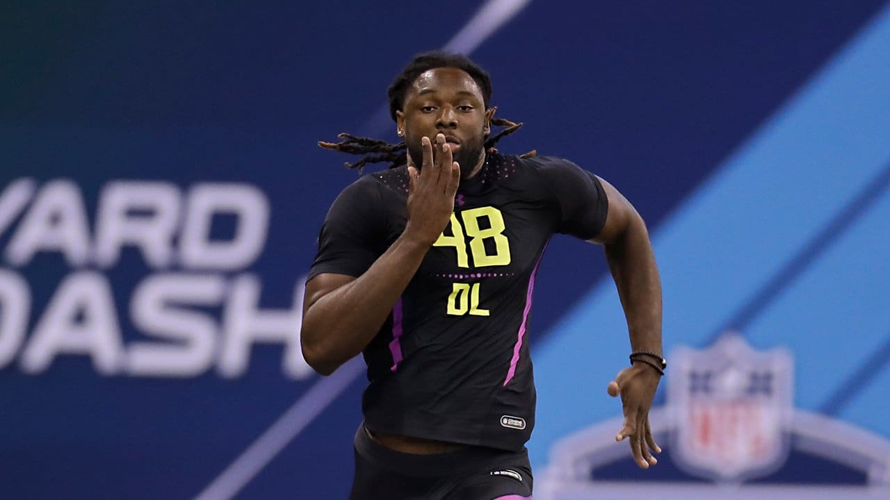 10 Fastest Dl 40 Yard Dashes 2018 Nfl Combine