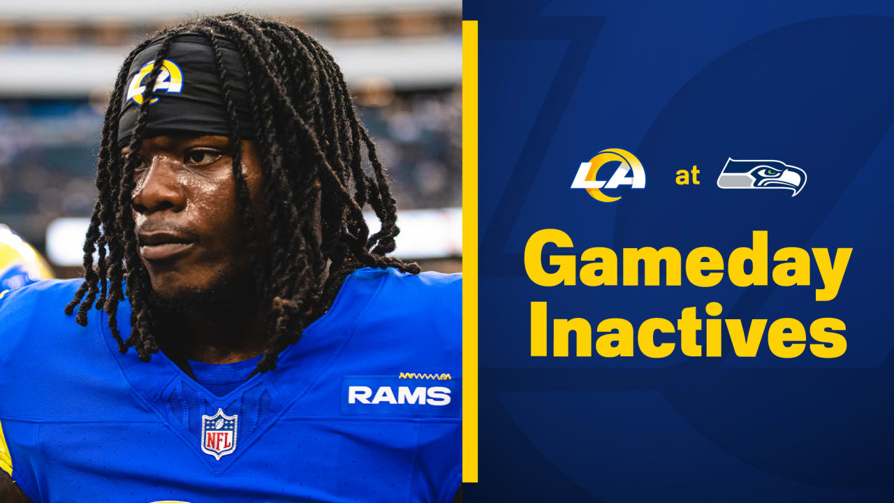 NFL Inactives Week 1