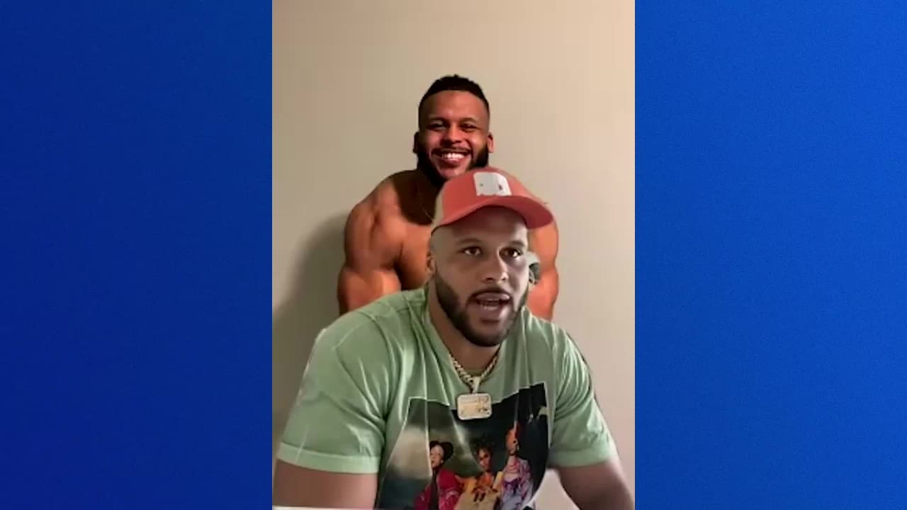 Rams WATCH: 'That Boy Coming Back!' Says Shirtless Aaron Donald on