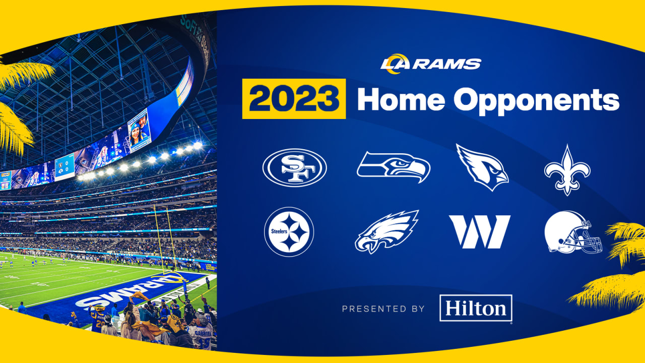 Los Angeles Rams release official 2023 season schedule: Philadelphia  Eagles, Cincinnati Bengals, Baltimore Ravens & more